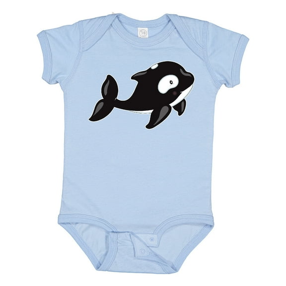 Inktastic Cute Baby Orca Boys or Girls Baby Bodysuit