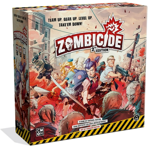 Zombicide 2nd Edition Strategy Board Game | Cooperative Game for Teens and Adults | Zombie Board Game | Ages 14+ | 1-6 Players | Avg. Playtime 1 Hour | Made by CMON