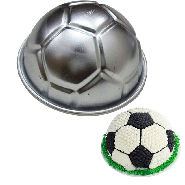 Cqxid Moule à Gâteau à Moins de 5$ 1 Pce Forme Hémisphère Football Outil de Cuisson Gelée Moule à Gâteau Forme Football