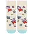 thumbnail image 5 of Peppa Pig 3 Pack Socks Girls Multicolor Sizes 1-8, 5 of 6