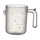 thumbnail image 3 of Vaso de baño con soporte para cepillos de dientes, vaso ligero para agua y zumo de fruta. Gris, 3 of 9