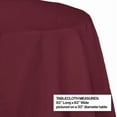 thumbnail image 2 of Round Burgundy Paper Tablecover, each, 2 of 2
