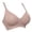 Light Violet, variant on WCJM Silent Suspension Bra In Cup Support Rear Fastening Wireless Womens Everyday Bralette Black Bra