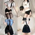 thumbnail image 1 of Guapa azafata, uniforme de policía femenino, lencería sexy, colección de uniformes de juego de rol de azafata sexy femenina, 1 of 5