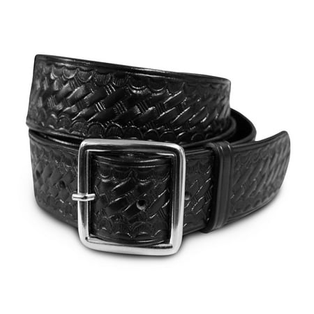 First Class Men's Basketweave 1 3/4" Genuine Leather
