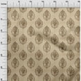 thumbnail image 3 of oneOone Velvet Beige Fabric Asian Block Fabric For Sewing Printed Craft Fabric By The Yard 58 Inch Wide, 3 of 5