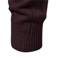 thumbnail image 2 of Suéter grueso y cálido de otoño e invierno, suéter delgado de cuello medio para hombre, suéter multicolor para hombre, 2 of 6