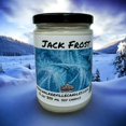 thumbnail image 3 of Jack Frost Vegan Coconut Soy 12 oz/ 355 ml Candle Hand-poured, Eco-friendly, Clean Burning, Christmas Bakery Food Drink Wood Wick, 3 of 5