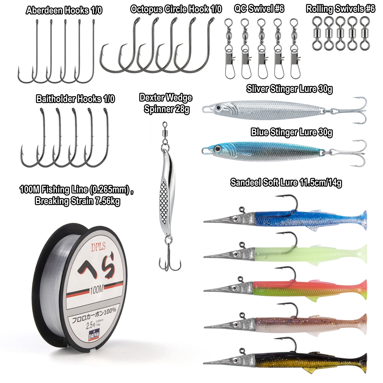 Dr.Fish Fishing Rod and Reel Combo Telescopic Rod 4000 Spinning Reel Combo Set Saltwater Sea Fishing Lures Jigs Spoon Spinner Sandeel Lures Sea Gear Equipment Tackle