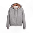 thumbnail image 4 of High Quality Original Single Hoodie British Style Hooded Men's Women's Pullover Women's Jacket Full Cardigan Zipper Coat, 4 of 4