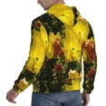 thumbnail image 6 of Wukai Cactus Flowers Print Men Hoodies Fleece Sweatshirts Long Sleeve Sweaters Pullover Fall Outfits Winter Clothes-Medium, 6 of 7