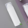 thumbnail image 2 of SWETRACE 6Pcs 4.91X1.38X1.38in Cylindrical White Plastic Lotion Bottle for Cosmetics Container, 2 of 8