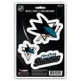 thumbnail image 1 of San Jose Sharks Team Decal Set, 1 of 1