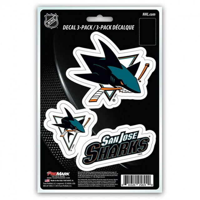 San Jose Sharks Team Decal Set