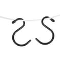 thumbnail image 4 of Unique Bargains 4' S Shaped Hooks, 6 Pack Multipurpose S Hanging Hooks, Black, 4 of 5