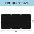 thumbnail image 3 of Pure Black Fluorescent Light Covers, Simple Solid Color Magnetic Light Covers for Ceiling Lights, Fluorescent Ceiling Shade Filters for Classroom Bedroom Office 4x2Ft x 3PCS, 3 of 8