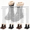 thumbnail image 3 of Kids Cozy Fleece Trim Mid‑calf Boots, Winter Warm Side Zip‑up Leather Boots, 3 of 7