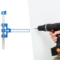 thumbnail image 6 of Cabinet Hardware Jig Adjustable Drill Template Guide Hardware Aluminum Alloy, 6 of 8