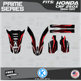 thumbnail image 2 of Kalair GFX Graphics Kit for Honda CRF250X (2004-2007) Prime Series, 2 of 5