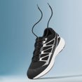 thumbnail image 6 of CMR CHAMARIPA Men's Shoes With Higher Heels | Black Breathable Mesh Taller Sneakers 7CM / 2.76 Inches, 6 of 9