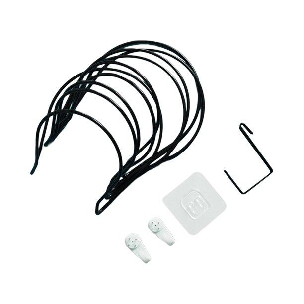 Soporte para Sombrero Macarena 5 uds Montaje en Pared Negro