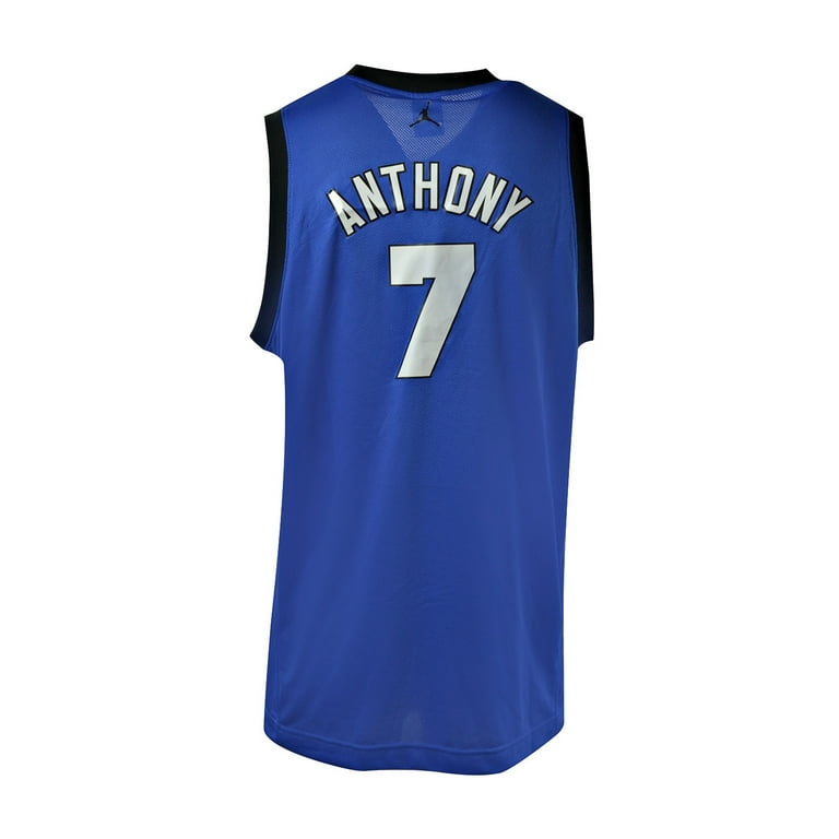 Air Jordan Melo M8 Men s T Shirt Navy Blue Red 437297 493