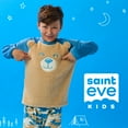 thumbnail image 5 of Saint Eve Kids Pajama Set, Soft Fleece Animal Print Long Sleeve PJs - Blue Bear, 5 of 5