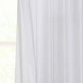 thumbnail image 6 of Ice French Pleat Vintage Textured Faux Dupioni Silk Blackout Curtain (1 Panel), Ice, 25W X 108L, 6 of 11