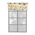thumbnail image 5 of PowerSellerUSA 2-PACK Floral Modern Room Darkening Window Curtain for Livingroom, Bedroom and Kitchen, Rod Pocket Top, 50" W x 63" L, Panel, 5 of 6