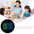 thumbnail image 4 of Home Office Night Glow 0-9 Number Sticker Glowing Numerical Cabinet Drawer Removable Decal Bathroom Luminous Adhesive Decoration Green Small, 4 of 7