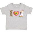 thumbnail image 3 of Inktastic I Love Unicorns Girls Toddler T-Shirt, 3 of 5