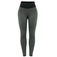 thumbnail image 5 of FANNYC Ruched Textured Sports Yoga Workout Gym Fitness For Women Tummy Control High Waist Leggings Pants Butt Lifting Athletic Clothes, 5 of 6