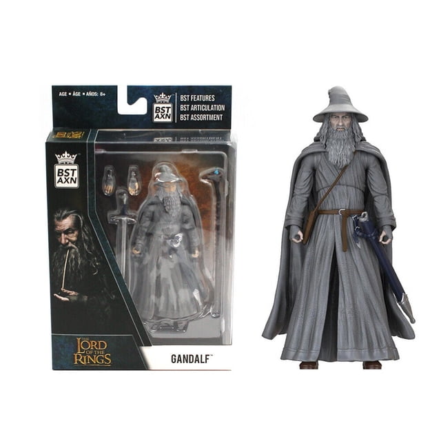 GANDALF EL GRIS The Lord of the Rings BST AXN Figura de acción El Señor de los Anillos