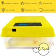 thumbnail image 3 of PRIJESSE 48 Egg Incubator 80W Automatic Egg Turning Digital Incubator with Temperature and Humidity Control for Hatching fertilized Eggs of Chickens, Ducks and Geese, for Home and Laboratory use.…, 3 of 8
