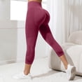 thumbnail image 2 of WERYOUNG High Waisted Yoga Pants For Women Fitness Leggings With Waist Support Breathable Sportswear Trousers Comfortable Bottoms L, 2 of 6