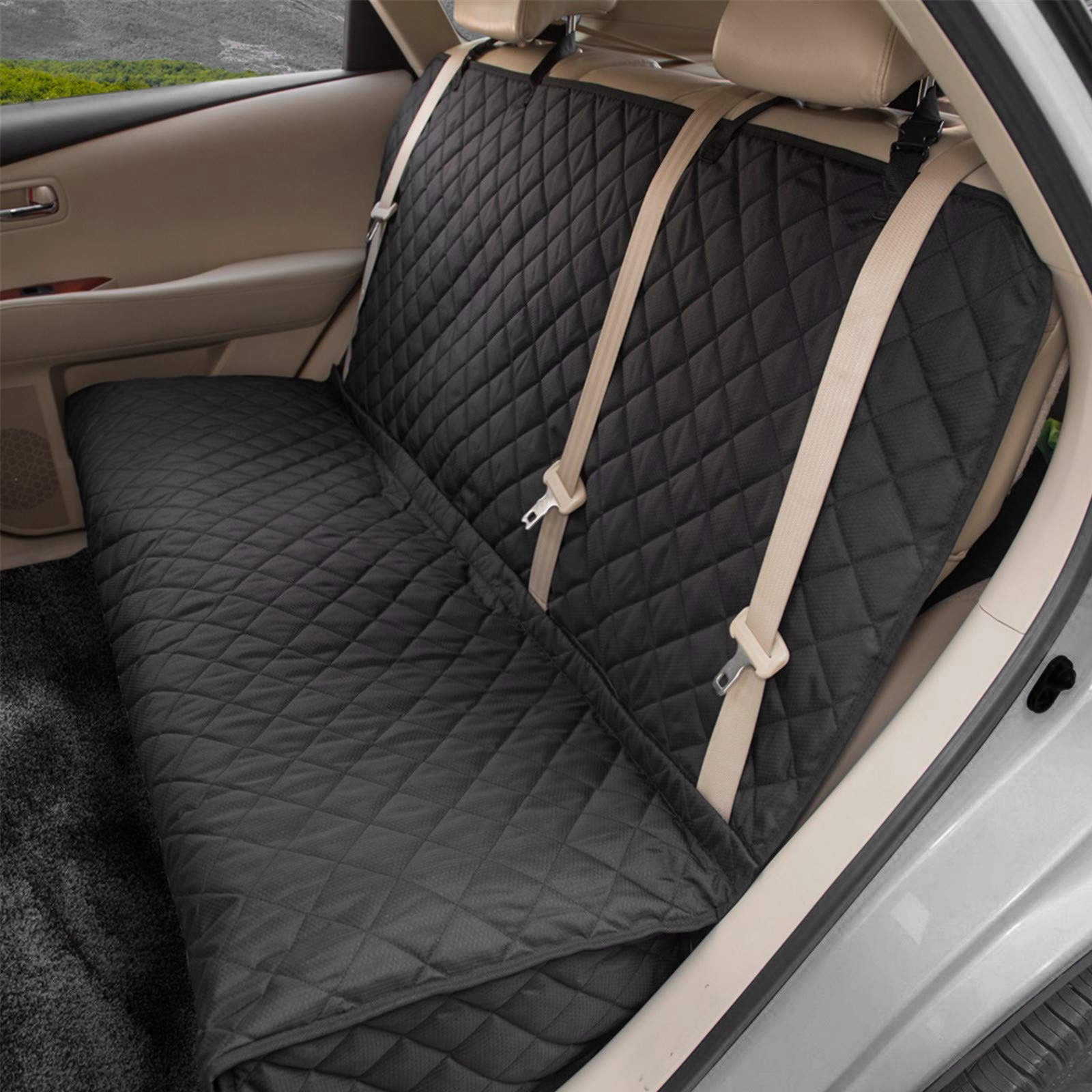 NEH Universal Car Bench Seat Cover Protector for Pets Waterproof, Non