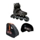 thumbnail image 1 of Combo De Patines Ajustables Casco Y Bolsa Speed Black, 1 of 9