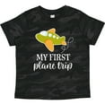 thumbnail image 3 of Inktastic My First Plane Trip Airplane Travel Boys or Girls Toddler T-Shirt, 3 of 5