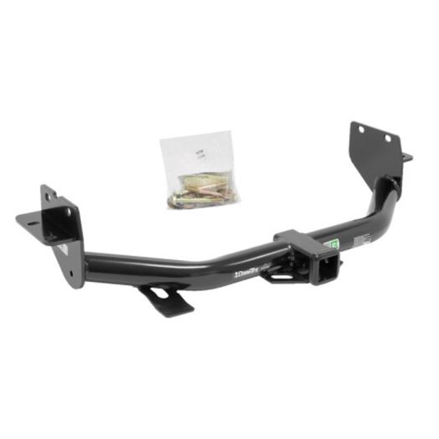 Draw-Tite Trailer Hitch Rear 75776 Max-Frame; Class III; Round Tube Welded; 2 Inch Receiver; 5000 Pound Weight Carrying Capacity/750 Pound Tongue Weight