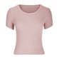 thumbnail image 4 of Blusa superior sexy de manga corta sólida con cuello redondo de verano para mujer con estilo OAVQHLG3B Store lin121212, 4 of 5