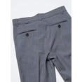 thumbnail image 3 of Van Heusen OXFORD GREY Big Boys Suit Pants, US 16 Husky, 3 of 5