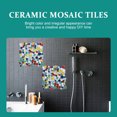 thumbnail image 3 of Unique DIY Mosaic Piece Durable Ceramic Mosaic Tile Delicate Mosaic Tile, 3 of 9