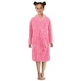 thumbnail image 1 of PMVFHDE Ensembles et Ensembles pour Filles Vêtements de Nuit Unis pour Tout-Petits Pyjamas et Peignoirs Robe de Nuit en Flanelle, 1 of 5
