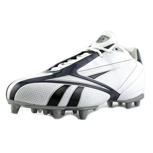 REEBOK PRO BURNER SPD III LOW M3 MENS FOOTBALL CLEATS WHITE NAVY 10