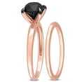 thumbnail image 3 of Everly Women's Diamond 10k Rose Gold Bridal Set, 3 of 7