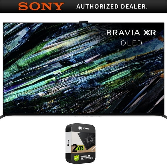 Restored Sony XR77A95L BRAVIA XR A95L 77 inch QD-OLED 4K HDR Smart TV 2023 Bundle with 2 YR CPS Enhanced Protection Pack (Refurbished)