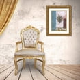 thumbnail image 3 of Green-Aldridge, W. 25x32 Gold Ornate Wood Framed with Double Matting Museum Art Print Titled - Painterly Leaf Collage I, 3 of 4