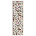 thumbnail image 2 of Safavieh Chelsea Mabelle Floral Wool Runner Rug, Ivory/Green, 2'3" x 5', 2 of 11