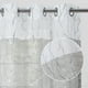 thumbnail image 4 of Cortinas transparentes grises con diseño de ramas de árbol plateadas, paneles de cortina para ventana de 63 pulgadas de largo para dormitorio y sala de estar, juego de 2 paneles de cortina, 52 x 63, 4 of 8