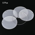 thumbnail image 3 of Uxcell PMMA Blank Acrylic Discs 2.5 Inch with 4.2mm Hole for Vinyl Project 5 Pack, 3 of 6